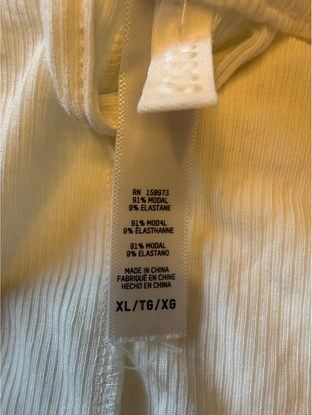 SKIMS Soft Lounge Rib Sleep Set Pajama Set Marble XL NWT - Picture 5 of 7